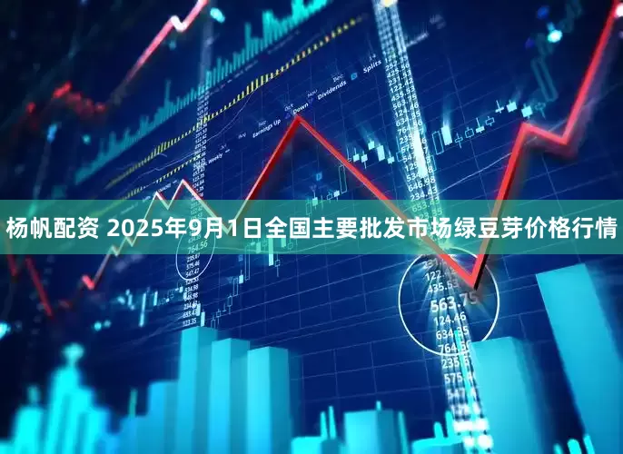 杨帆配资 2025年9月1日全国主要批发市场绿豆芽价格行情